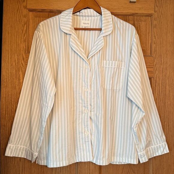 BEDHEAD Mint 3D Stripe Woven Cotton Sateen Pajama Set - Picture 4 of 16